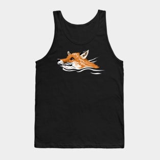 Swimming Fox Tank Top